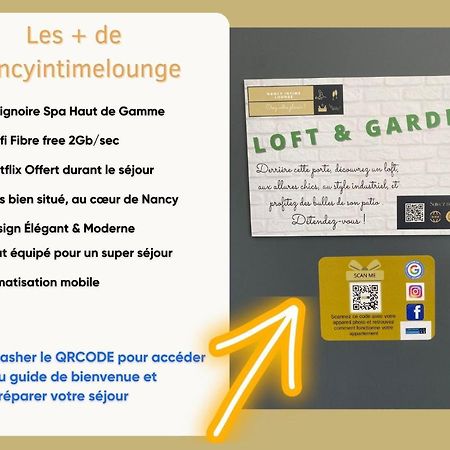 Suite Le Loft & Garden Et Spa By Nancyintimelounge Zewnętrze zdjęcie